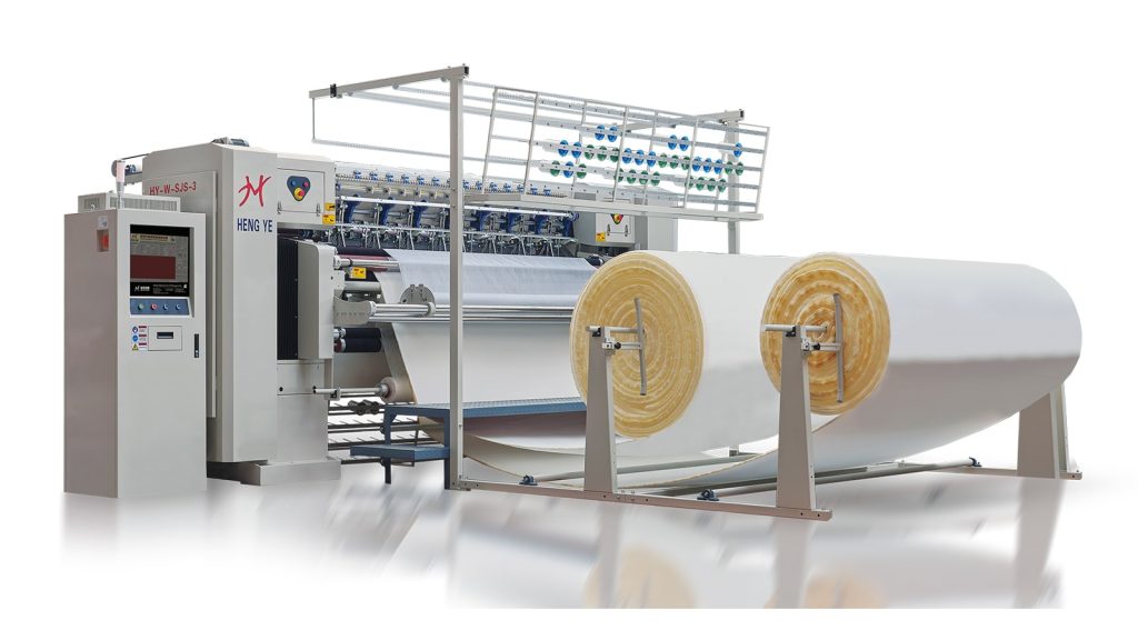 Hengye HY-W-SJS-3 Bilgisayarlı Zincir Dikiş Çok İğneli Kapitone Makinesi